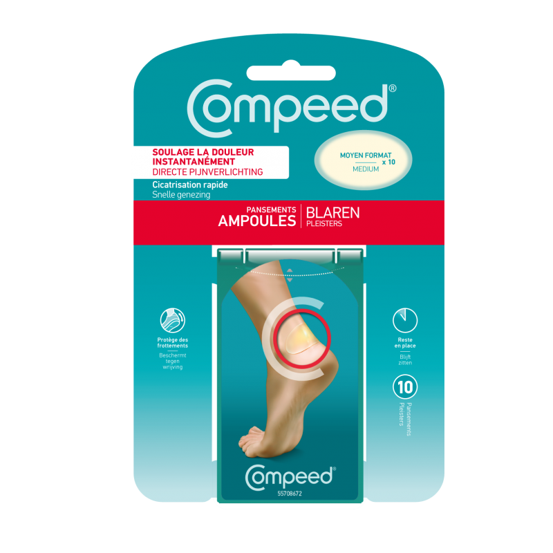 COMPEED® Ampoules Moyen Format BT 10 x5