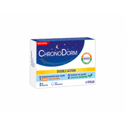 ChronoDorm - Comprimé double action Mélatoninie pour l'endormissement (x15) ChronoDorm - 1