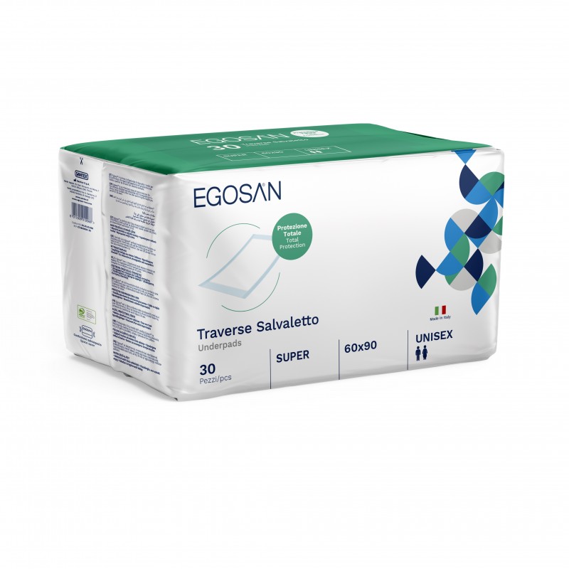 ALÈSES - Egosan Underpads SUPER - 60X90 Egosan Underpads - 1 ALÈSES - Egosan Underpads SUPER - 60X90 Egosan Underpads - 1