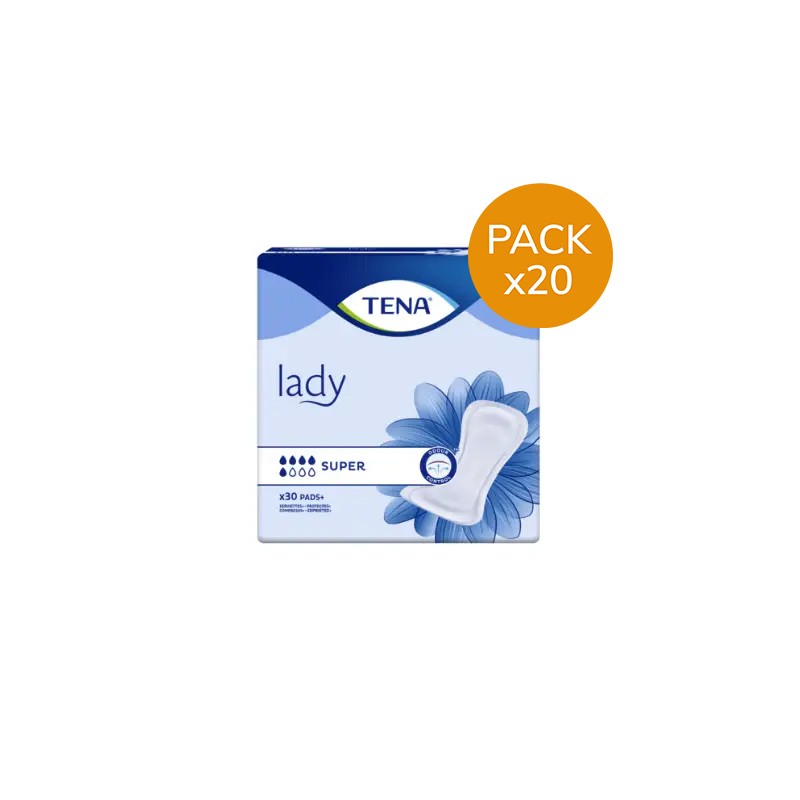 Protection urinaire femme - TENA Discreet Super - Pack Economique Tena Lady - 1 Protection urinaire femme - TENA Discreet Super - Pack Economique Tena Lady - 1