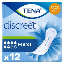 Protection urinaire femme - TENA Discreet Maxi - Pack Economique Tena Lady - 1