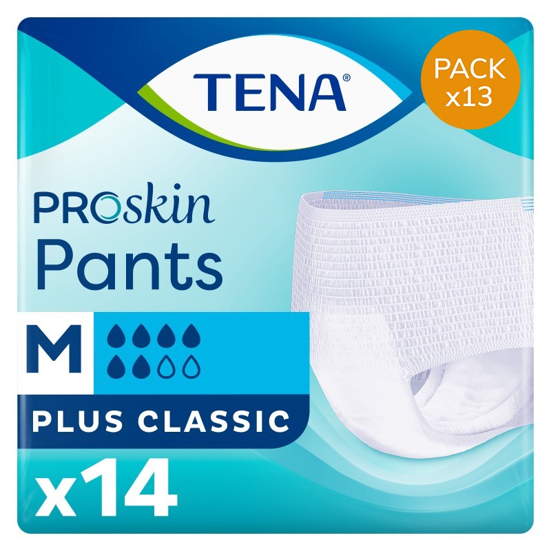 Slip Absorbant / Pants - TENA Pants ProSkin Plus M - Pack Economique Tena Pants - 1