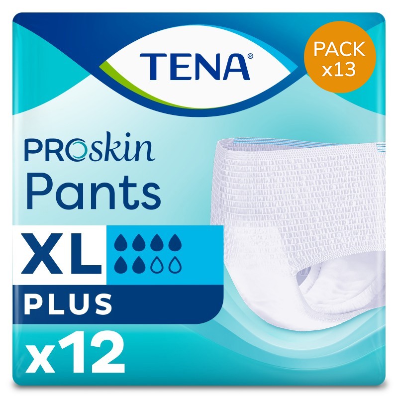 Slip Absorbant / Pants - TENA Pants ProSkin Plus XL - Pack Economique Tena Pants - 1