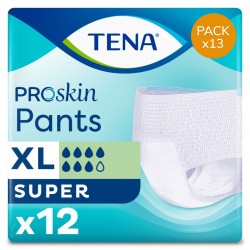 Slip Absorbant / Pants - TENA Pants ProSkin Super XL - Pack Economique Tena Pants - 1