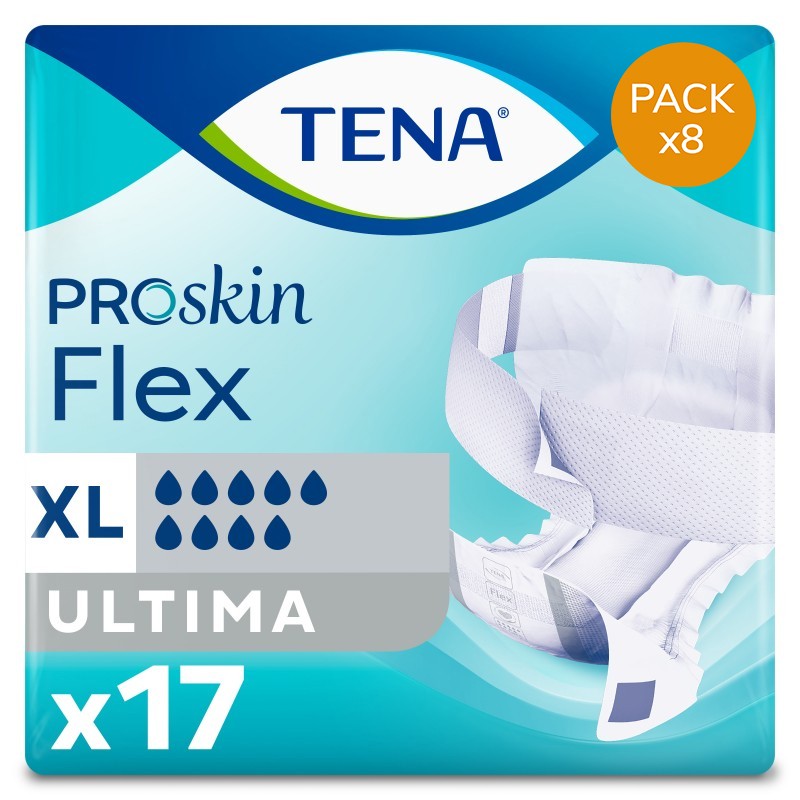 Couches adulte à ceinture - TENA Flex ProSkin Ultima XL - Pack Economique Tena Flex - 1