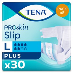 Couches adultes - TENA Slip ProSkin Plus L - Pack Economique Tena Slip - 1