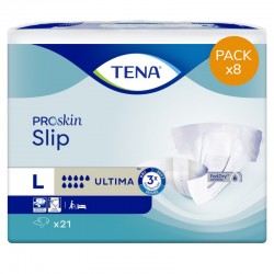 Couches adulte - TENA Slip Ultima Taille L - Pack Economique Tena Slip - 1