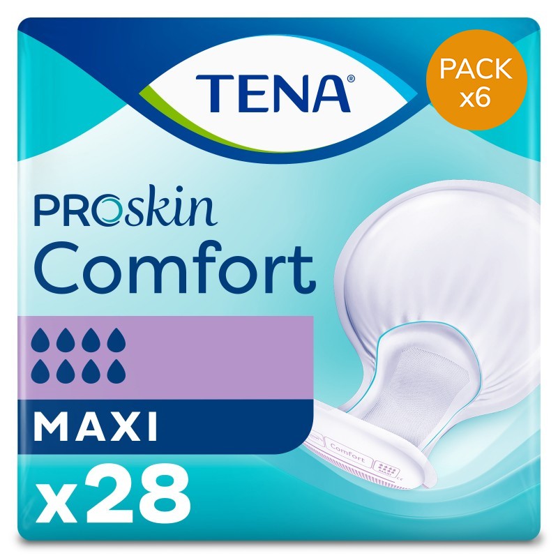 Protection urinaire anatomique - TENA Comfort ProSkin Maxi Tena Comfort - 1 Protection urinaire anatomique - TENA Comfort ProSkin Maxi Tena Comfort - 1