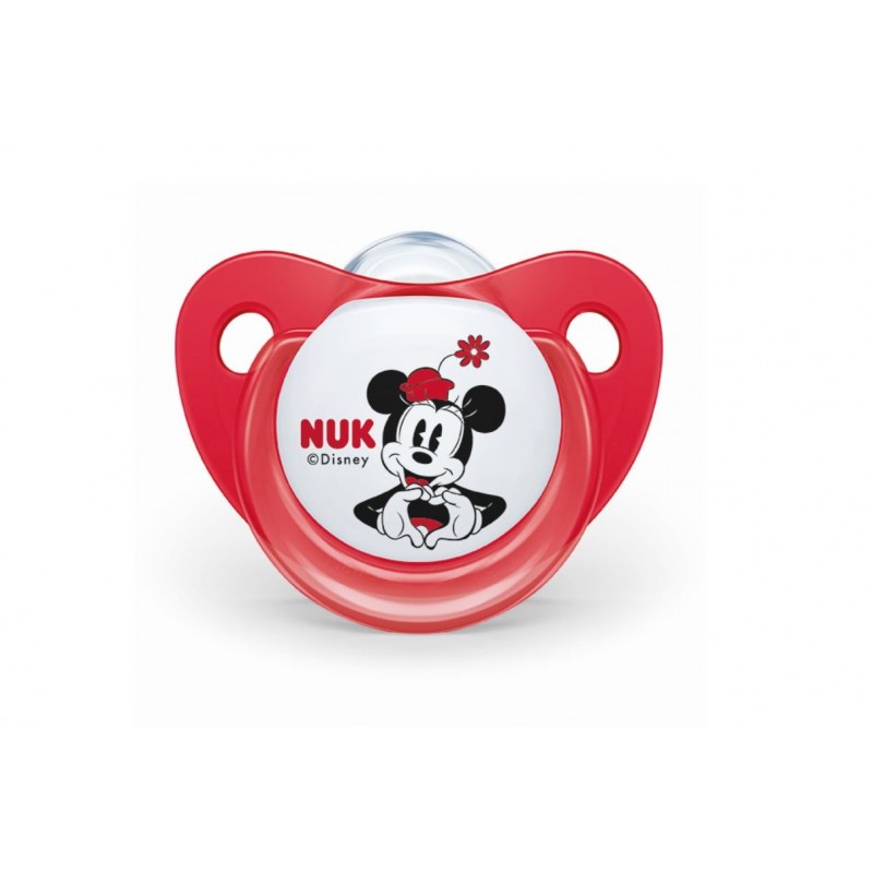 NUK - Lot de 2 Sucettes Minnie & Mickey 6-18 mois