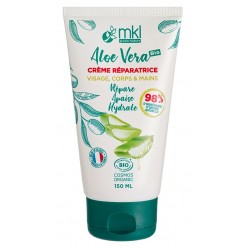 Crème réparatrice Aloe Vera -150 ml MKL Green nature - 1