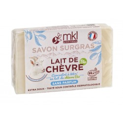 SAVON SOLIDE AU LAIT DE CHEVRE – NEUTRE 100g MKL Green nature - 1