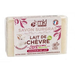 SAVON LAIT DE CHEVRE Douceur de lait - 100g MKL Green nature - 1