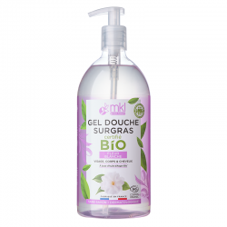 Gel douche BIO Fleur blanche - 1L MKL Green nature - 1
