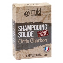 Shampoing Solide - Orties et Charbon MKL Green nature - 1