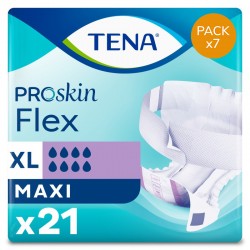 Couches adultes à ceinture - TENA Flex ProSkin Maxi XL - Pack Economique Tena Flex - 1