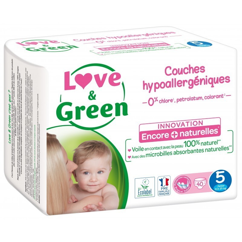 Boutique Love & Green, Couches Écolo pour Bébé écolo : Aubert