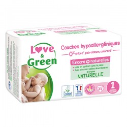 Love & Green - Couches bébés écologiques certifiées écolabel Love & Green - 1