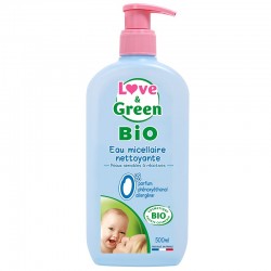 Eau Micellaire Nettoyante BIO 500ml Love & Green - 1