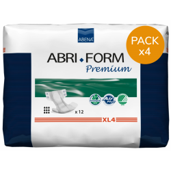 Couches adulte - Abri-Form Premium XL N°4 - Pack de 4 sachets Abena Abri Form - 1