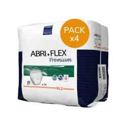 Slip Absorbant / Pants - Abri-Flex XL N°2 - Pack de 4 sachets Abena Abri Flex - 1