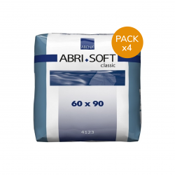 Alèses Abri-Soft Classic - 60x90 - Pack de 4 sachets Abena Abri Soft - 1