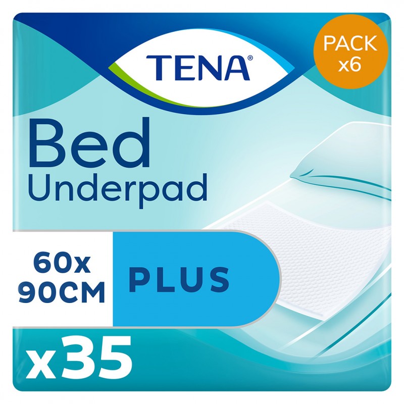 Alèses - TENA Bed Plus - 60x90 - Pack de 6 sachets Tena Bed - 1