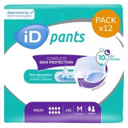 Slip Absorbant / Pants - Ontex-ID Pants M Maxi (nouveau) - Pack économique Ontex ID Pants - 1