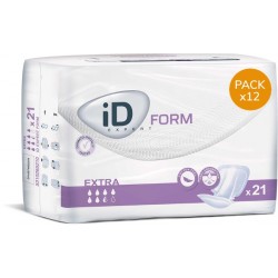 Protection urinaire anatomique - Ontex ID Expert Form Extra - Pack économique Ontex ID Expert Form - 1