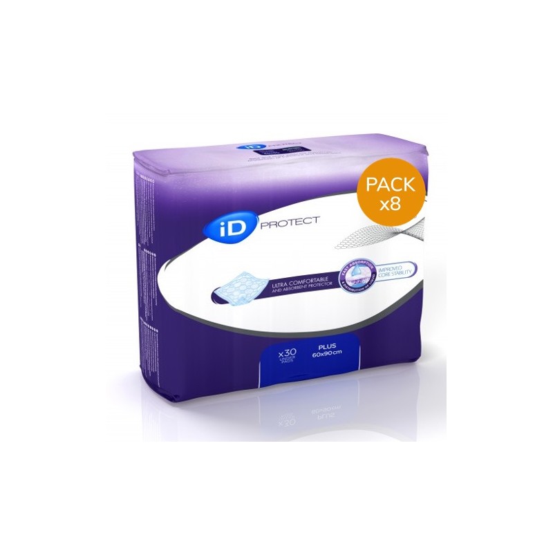 Alèses - Ontex-ID Protect Plus - 60x90 - Pack économique Ontex ID Expert Protect - 1 Alèses - Ontex-ID Protect Plus - 60x90 - Pack économique Ontex ID Expert Protect - 1