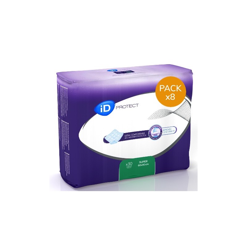 Alèses - Ontex-ID Protect Super - 60x90 - Pack économique Ontex ID Expert Protect - 1 Alèses - Ontex-ID Protect Super - 60x90 - Pack économique Ontex ID Expert Protect - 1