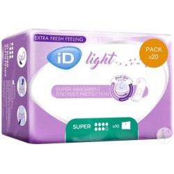 Protection urinaire femme - Ontex ID Light Super - Pack économique Ontex ID Light - 1