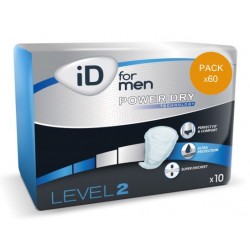 Protection urinaire homme - Ontex-ID For Men Level 2 - Pack économique Ontex ID For Men - 1