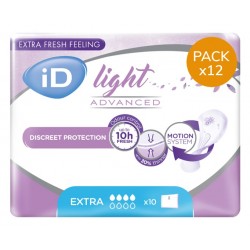 Protection urinaire femme - Ontex-ID Light Extra - Pack de 12 sachets Ontex ID Light - 1