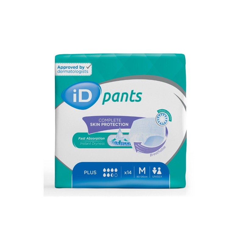 Slip Absorbant / Pants - Ontex-ID Pants M Plus Ontex ID Pants - 1