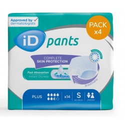 Slip Absorbant / Pants - Ontex-ID Pants S Plus - Pack de 4 sachets Ontex ID Pants - 1
