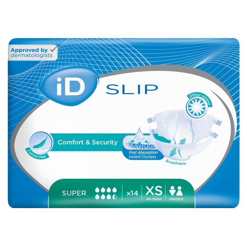 Couches adulte - Ontex-ID Expert Slip XS Super Ontex ID Expert Slip - 1