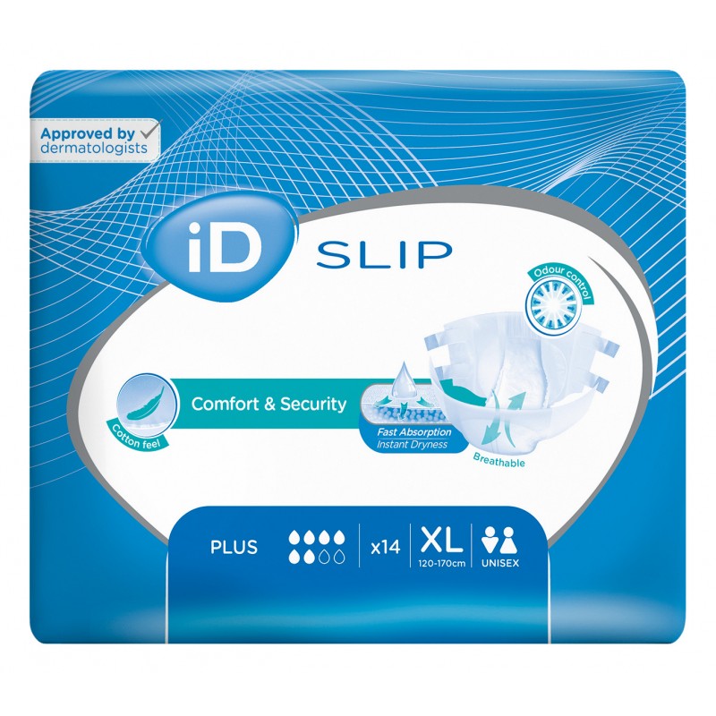 Couches adulte - Ontex-ID Expert Slip XL Plus Ontex ID Expert Slip - 1
