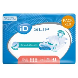 Couches adulte - Ontex-ID Expert Slip - M - Maxi Prime - Pack économique Ontex ID Expert Slip - 1