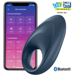 SATISFYER MIGHTY ONE COCK RING APP SATISFYER  - 1