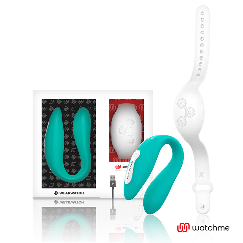 WEARWATCH DUAL PLEASURE TECHNOLOGIE SANS FIL WATCHME AQUAMARINE / SNOWY WEARWATCH - 1 WEARWATCH DUAL PLEASURE TECHNOLOGIE SANS FIL WATCHME AQUAMARINE / SNOWY WEARWATCH - 1
