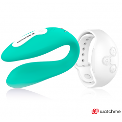 WEARWATCH DUAL PLEASURE TECHNOLOGIE SANS FIL WATCHME AQUAMARINE / SNOWY WEARWATCH - 2