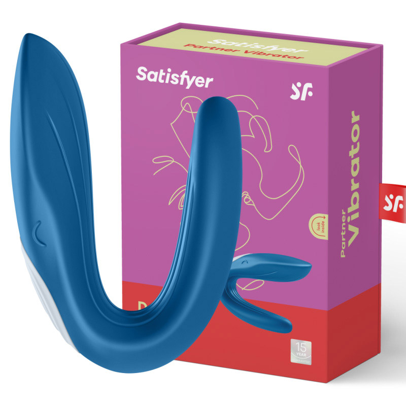 PARTNER TOY WHALE VIBRATOR STIMULANT LES DEUX PARTNERS ÉDITION 2020 SATISFYER  - 2