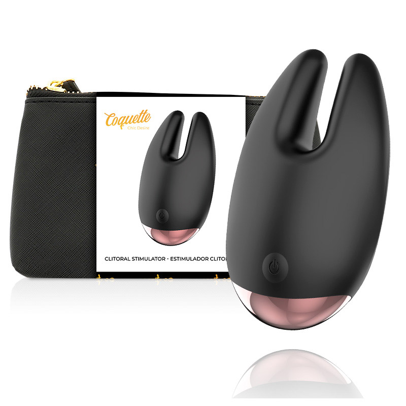 COQUETTE CHIC DESIRE STIMULATEUR CL TORIS NOIR / OR COQUETTE TOYS - 1