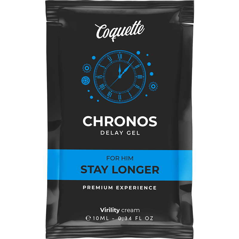 COQUETTE CHRONOS DELAY GEL10 ML COQUETTE COSMETICS - 1 COQUETTE CHRONOS DELAY GEL10 ML COQUETTE COSMETICS - 1