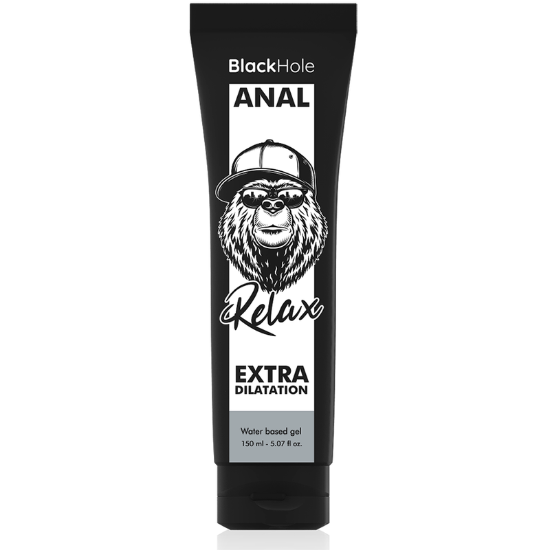 GEL A BASE D''EAU BLACK HOLE DILATION ANAL 150 ML BLACK HOLE  - 1