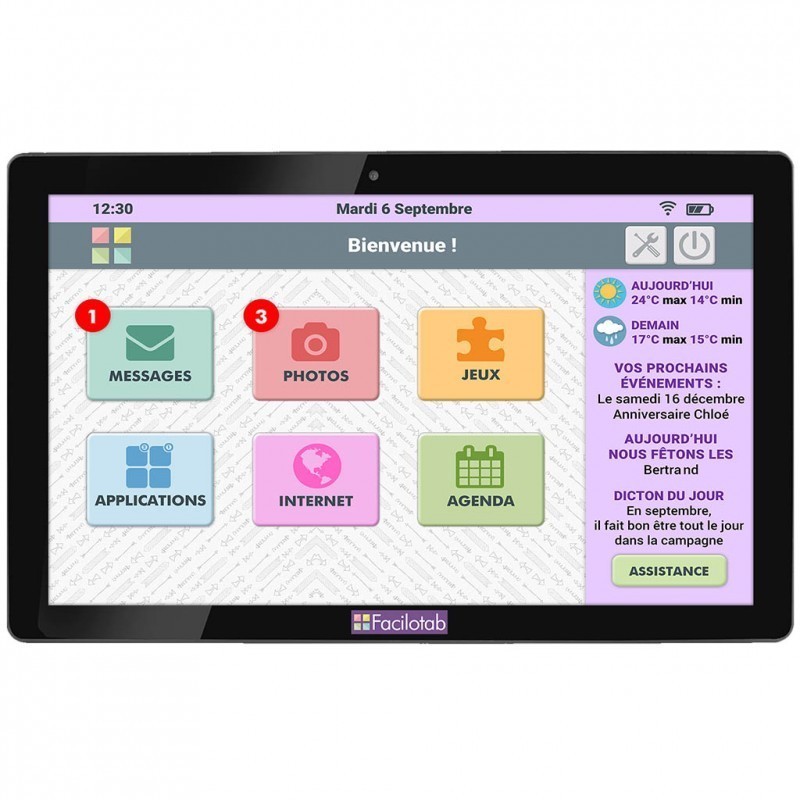 Tablette Facilotab XXL 13,3 pouces WiFi - 64 GB Tablette Facilotab XXL 13,3 pouces WiFi - 64 GB