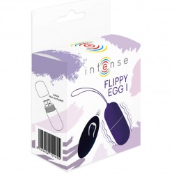 OEUF VIBRANT INTENSE FLIPPY I AVEC TÉLÉCOMMANDE VIOLET INTENSE COUPLES TOYS  - 2