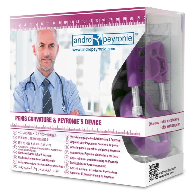 COURBURE DU PÉNIS D'ANDROPEYRONIE ANDRO MEDICAL - 1