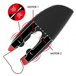 MASTURBATEUR JAMYJOB NOVAX AVEC VIBRATION ET COMPRESSION JAMYJOB - 5