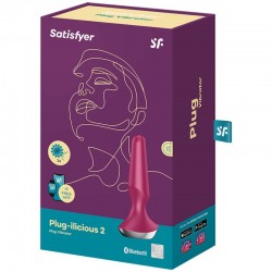 SATISFYER PLUG ILICIOUS 2 PLUG VIBRATEUR - BAIE SATISFYER  - 5